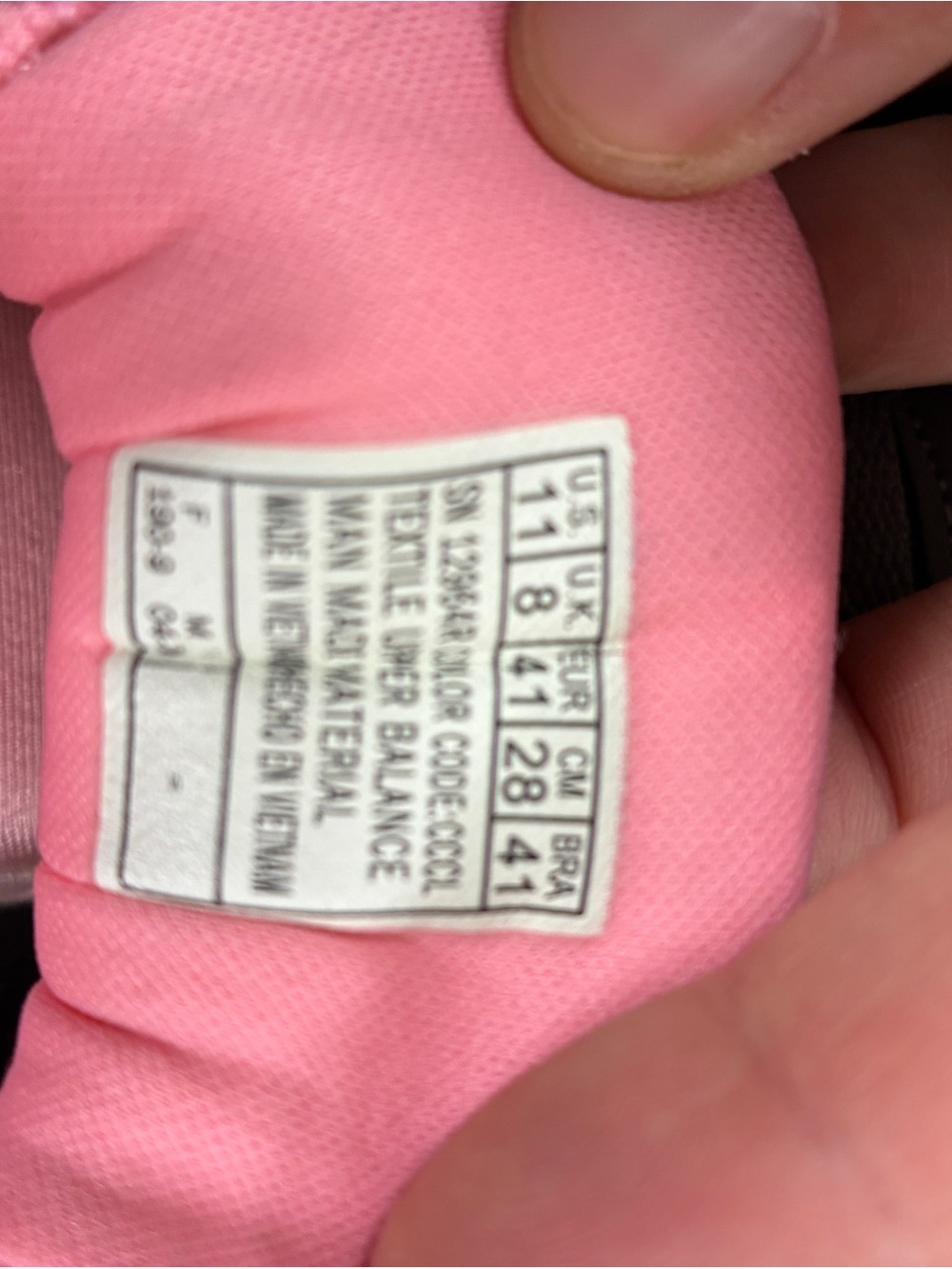 Skechers Gray Athletic Sneakers with Pink Interior - Picture 5 of 6